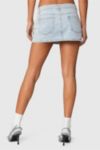 Edikted Chiara Denim Mini Skirt