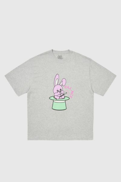 ★24SS 大人気★Palace Bunny T-Shirt NEW* Men Psycho Bunny KINGSTON HEAVY WEIGHT RELAXED FIT NAVY