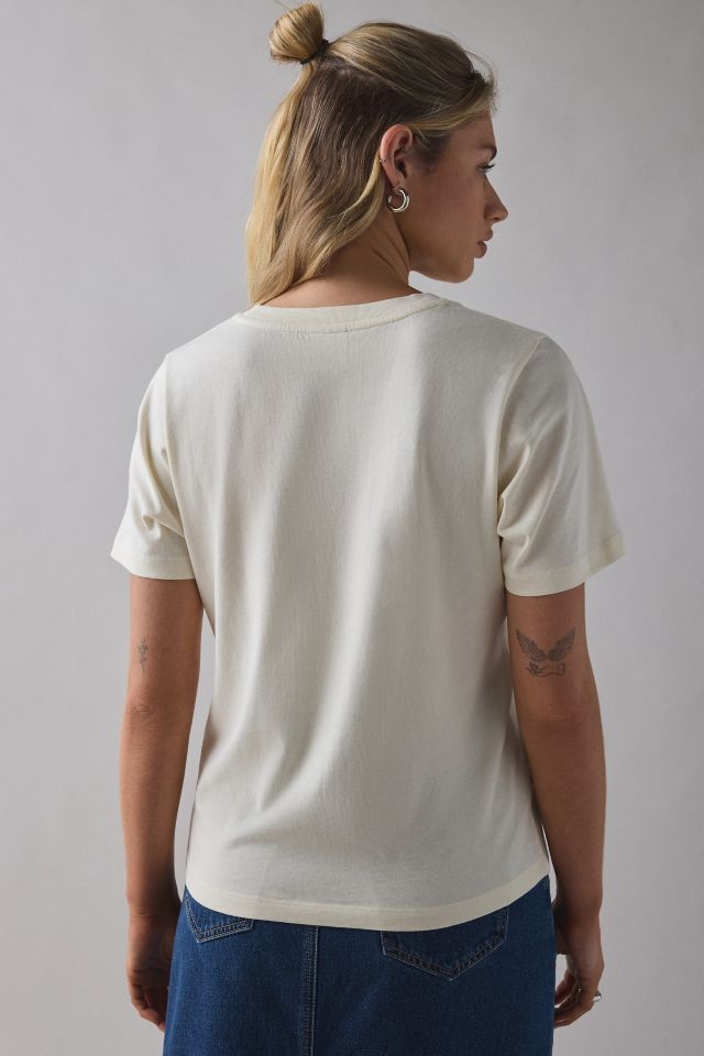 Never Ever Cross Stitch Applique Graphic Tee #2
