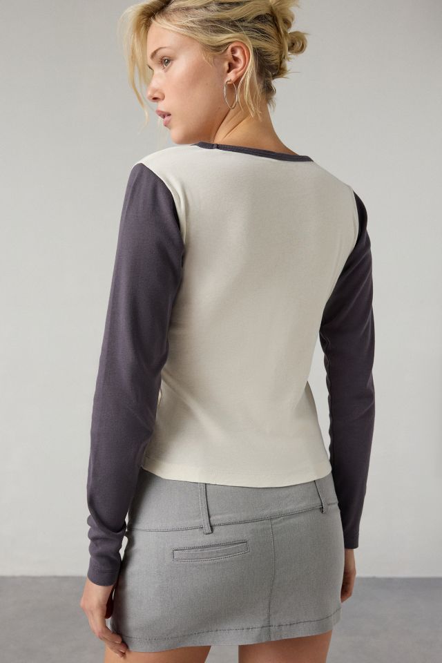 Spoil Me Graphic Raglan Long Sleeve Tee #3