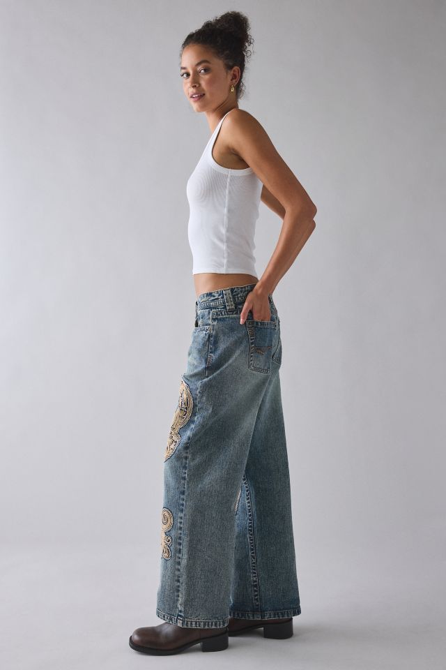 BDG Kayla Soutache Embroidered Low-Rise Jean #2