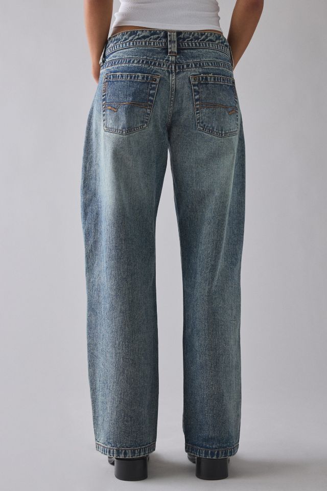 BDG Kayla Soutache Embroidered Low-Rise Jean #3