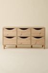 Rowan 6-Drawer Media Storage Console