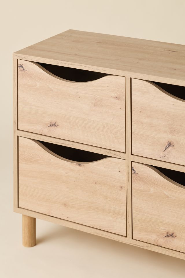 Rowan 6-Drawer Media Storage Console #2