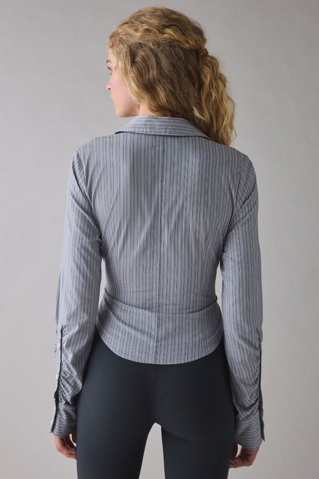 Kimchi Blue Penny Zip-Front Slim Shirt #2