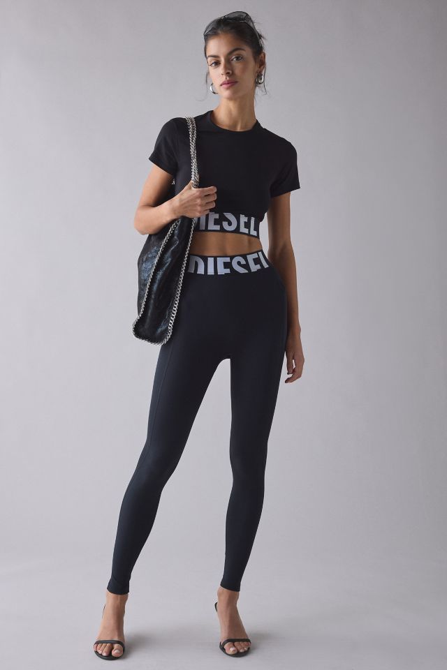 Diesel Uftee-Sport-Cropped-T-Shirt #2