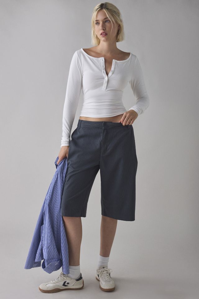 Out From Under Betty Boatneck Long Sleeve Henley Top #2