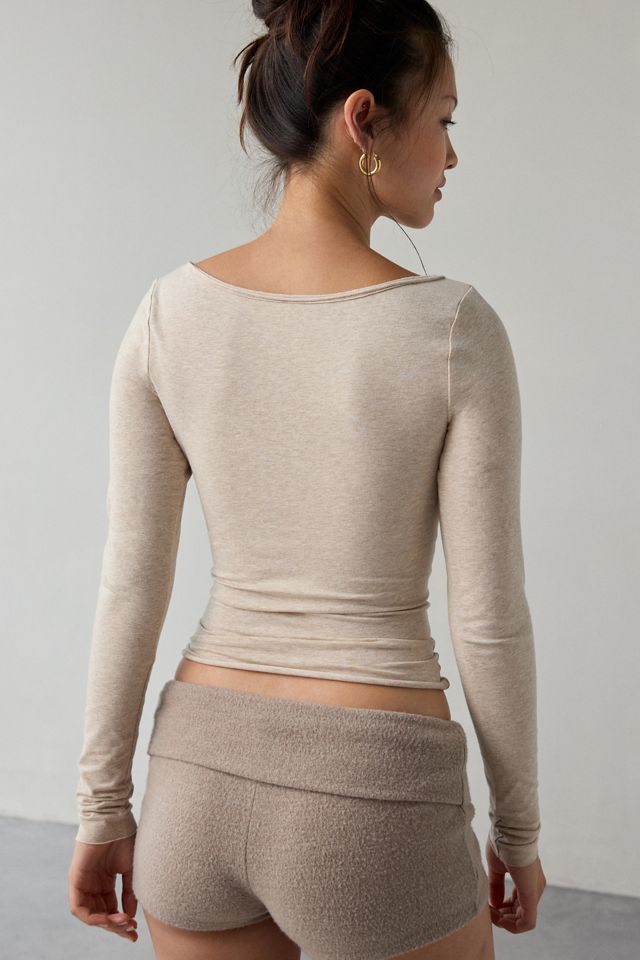 Haut henley à manches longues et col bateau Out From Under Betty #3