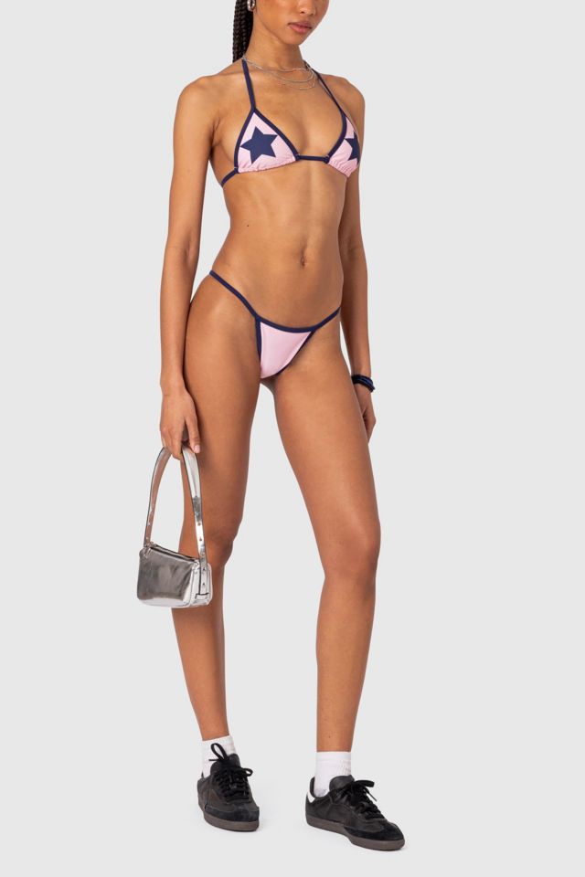 Edikted International Girl Triangle Bikini Top #2