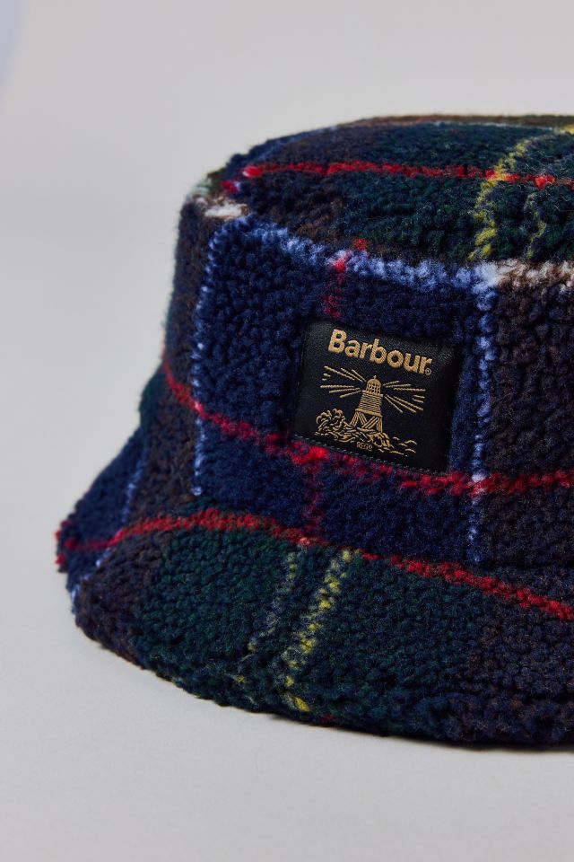 Barbour Field Fleece Bucket Hat #1