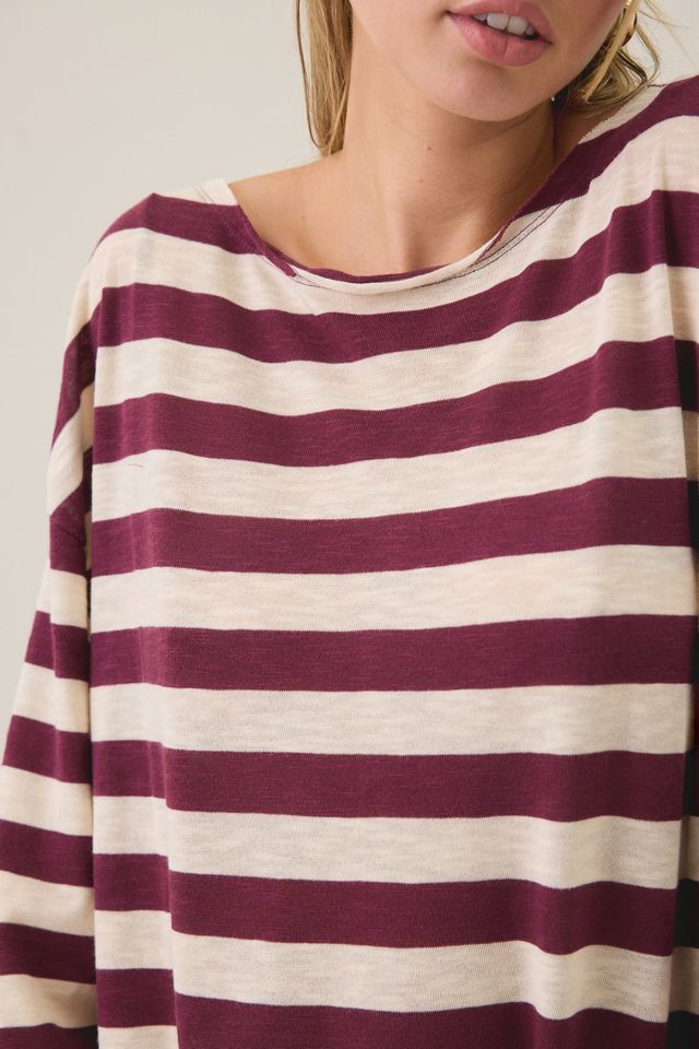 BDG Kurt Off-The-Shoulder Long Sleeve Tee #2