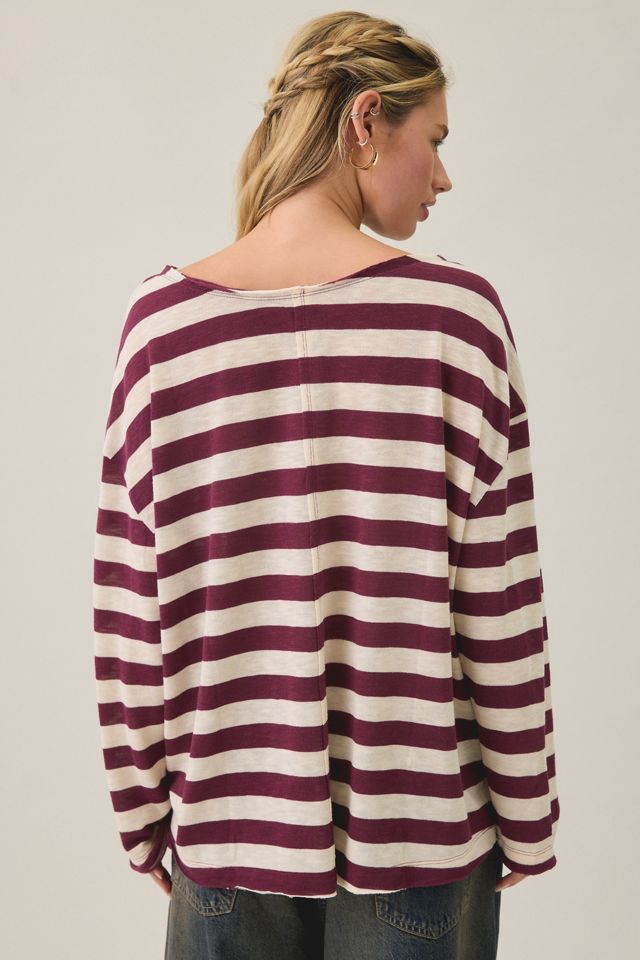 BDG Kurt Off-The-Shoulder Long Sleeve Tee #3
