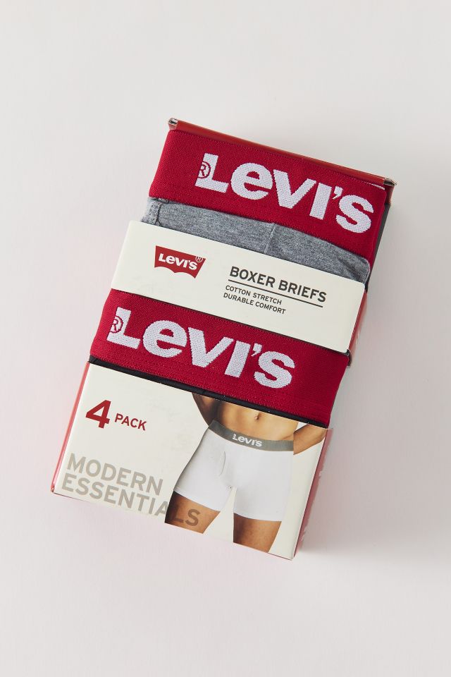 Levi's® Solid Boxer Brief 4-Pack #2