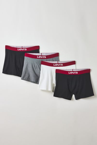 Levi's® Solid Boxer Brief 4-Pack
