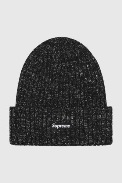 SUPREME OVERDYED BEANIE SS25 IN BLACK, MEN'S AT URBAN OUTFITTERS 