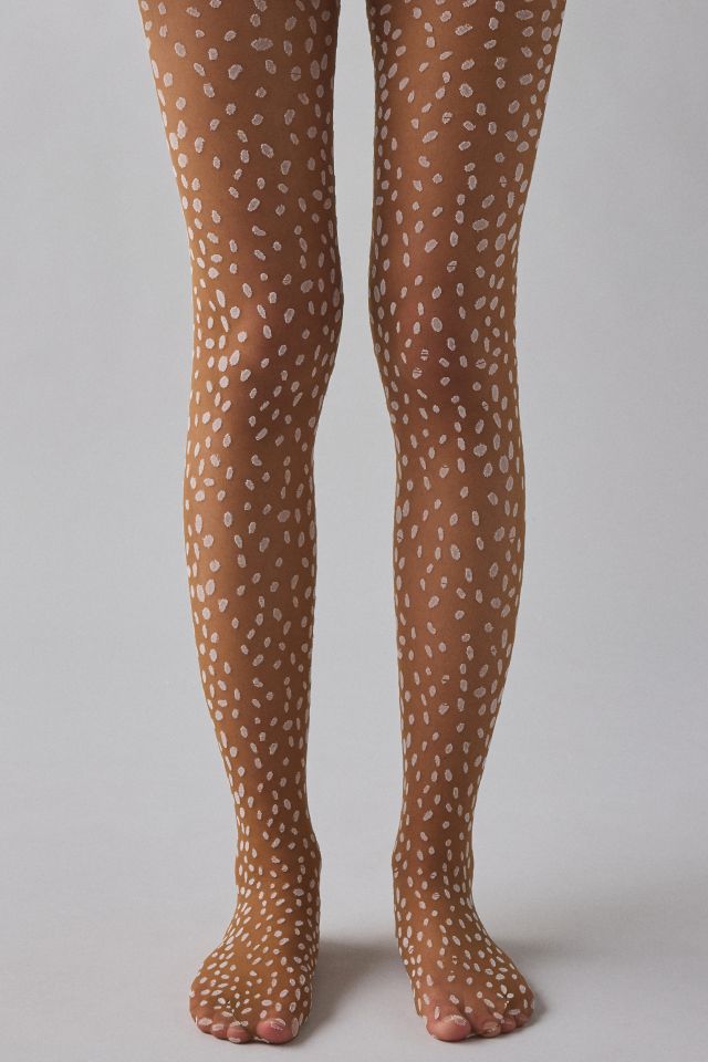 Fawn Print Tights #1