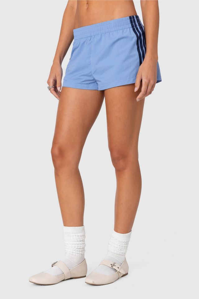 Edikted Nikki Nylon Shorts #3