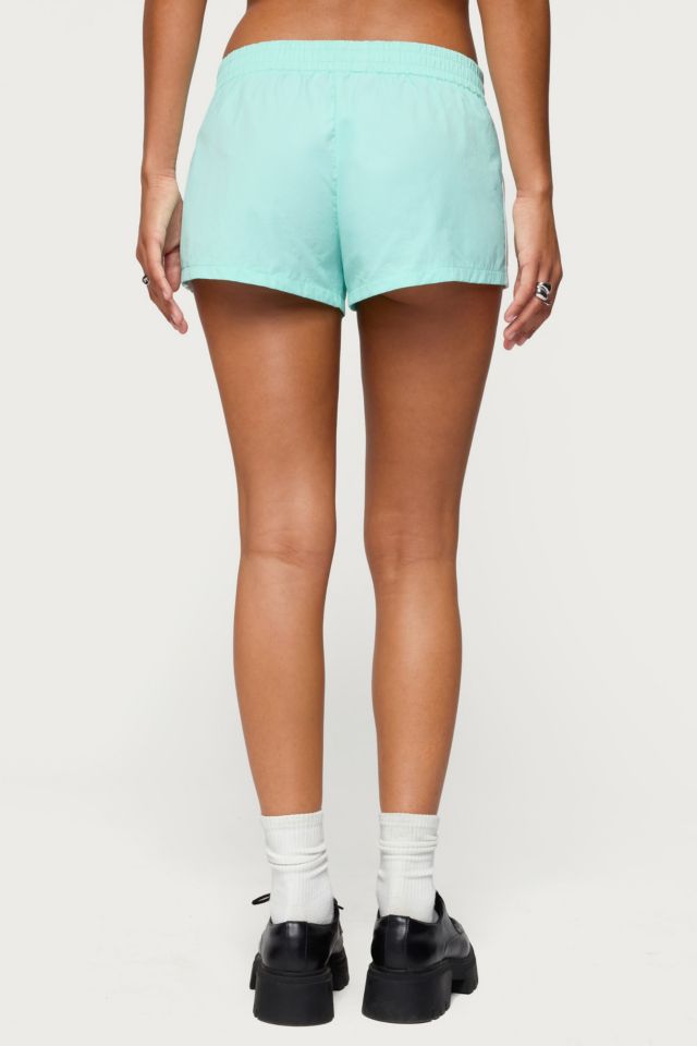 Edikted Nikki Nylon Shorts #3
