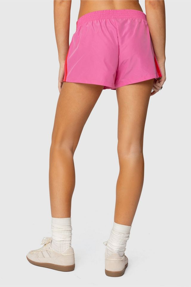 Edikted Nikki Nylon Shorts #3