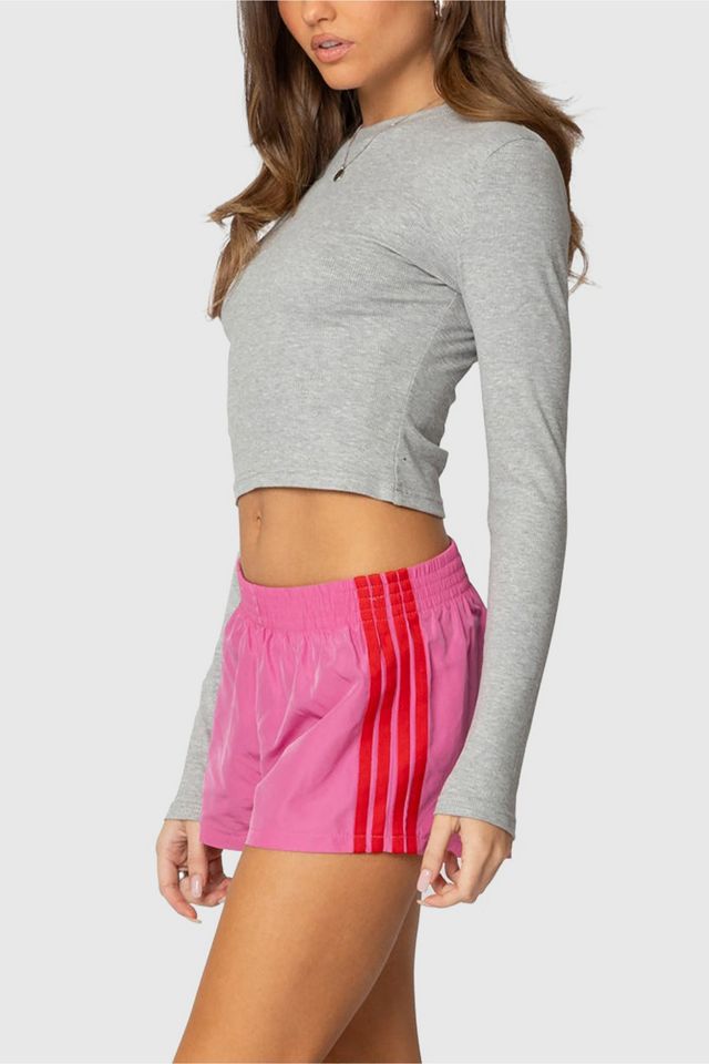 Edikted Nikki Nylon Shorts #4