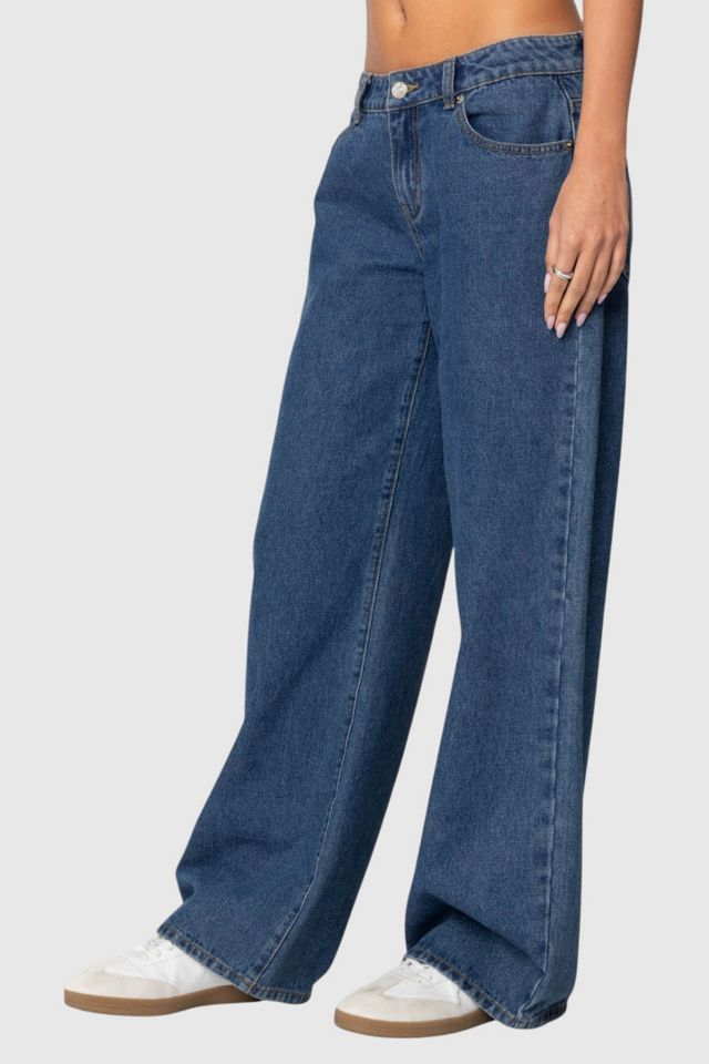 Edikted Raelynn Washed Low Rise Jean #2