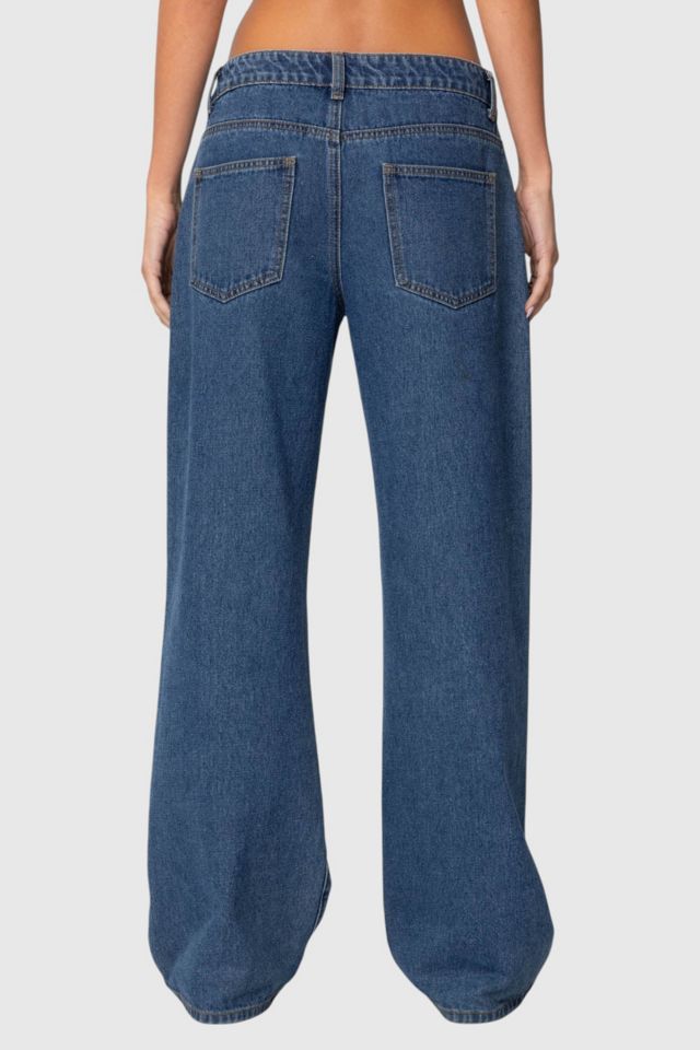 Edikted Raelynn Washed Low Rise Jean #4