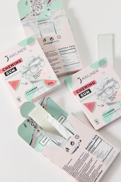 Jawliner Medium Hard Chewing Gum Set