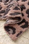 Barefoot Dreams CozyChic Leopard Print Throw Blanket