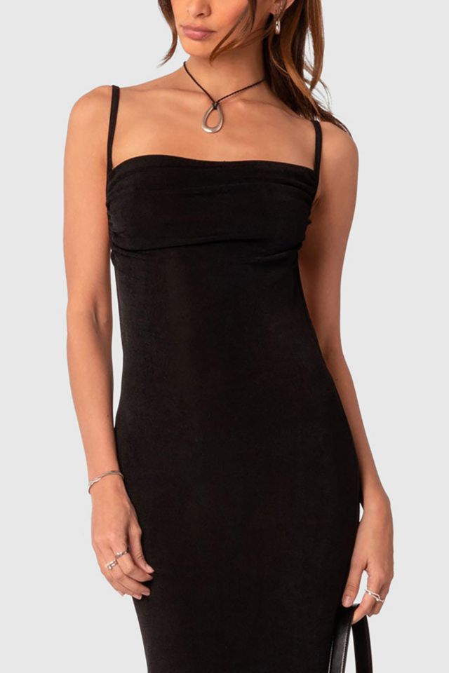 Edikted Clea Open Back Maxi Dress #1