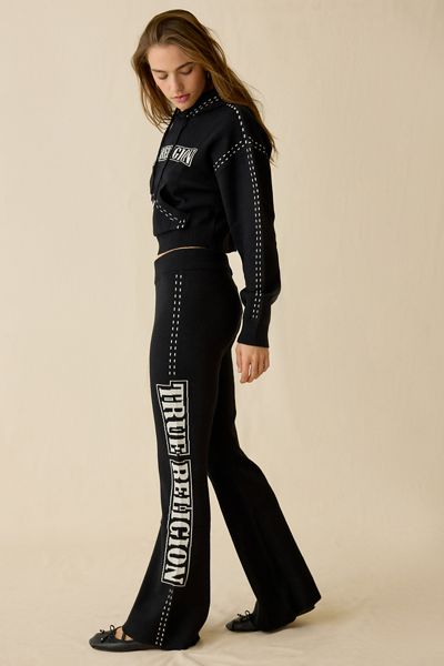 True Religion Jacquard Graphic Relaxed Sweatpants