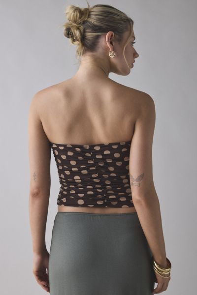 Kimchi Blue Mila Convertible Tie Ruched Tube Top