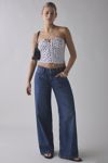 Kimchi Blue Mila Convertible Tie Ruched Tube Top