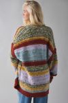 BDG Mckenzie Striped Knit Oversized Cardigan