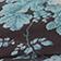 Brown + Blue Floral