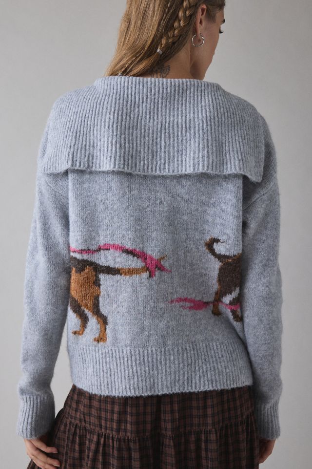 Kimchi Blue Paloma 1/4 Zip Pullover Sweater #1