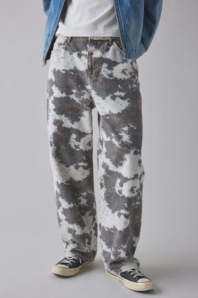 BDG Big Jack Cow Print Relaxed Fit Jean