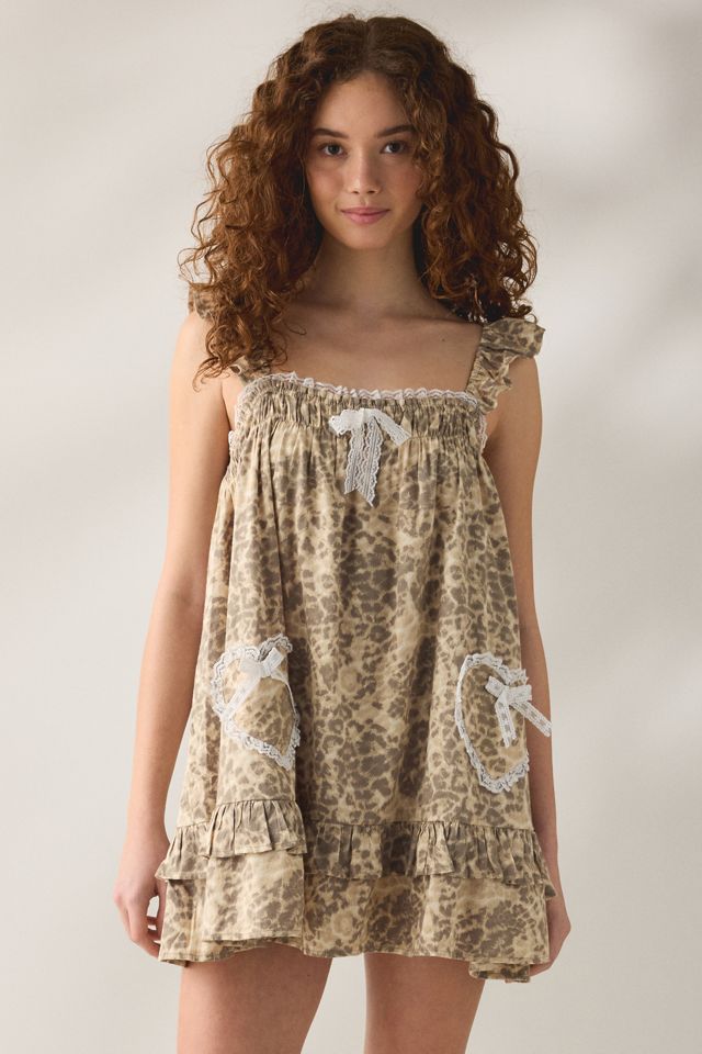 floral lace trim underwire cocktail dress Roserie Lace Trim Mini Dress | Multi Floral | Womens