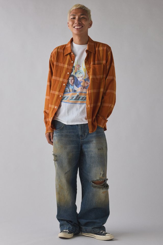 BDG Neo Destructed Baggy Fit Skate Jean #2