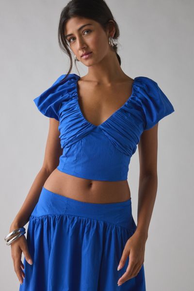 トップス Sister jane cha cha ruffle bandeau top Sister Jane Cha Cha Ruffle Tube Top | Urban Outfitters