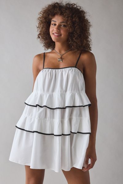 Sister Jane Bloom Bow Shift Mini Dress | Urban Outfitters