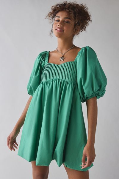 Sister Jane Esperalda Puff Sleeve Babydoll Mini Dress Product Page