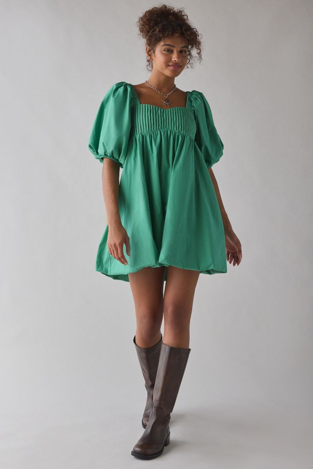 Sister Jane Esperalda Puff Sleeve Babydoll Mini Dress #2