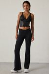 Out From Under Jade Foil Seamless Knit Cutout Tank Top