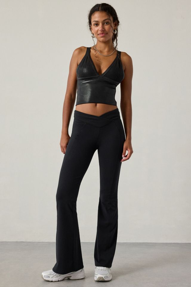 Out From Under Jade Foil Seamless Knit Cutout Tank Top #2