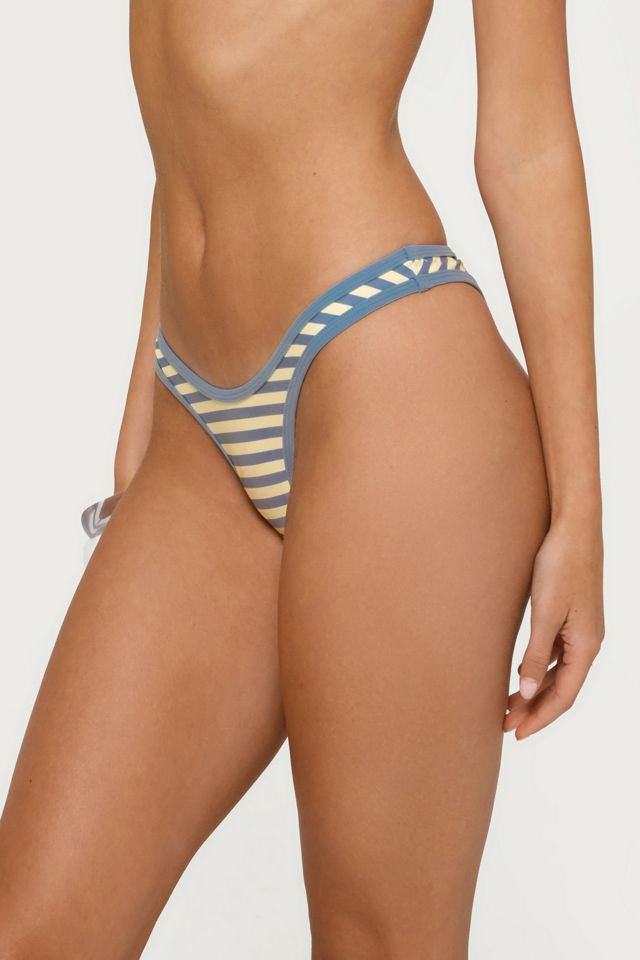 Edikted Jayla Striped Bikini Bottom #2