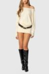 Edikted Venice Open Back Mini Dress