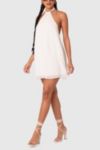 Edikted Palma Open Back Halter Mini Dress