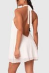 Edikted Palma Open Back Halter Mini Dress