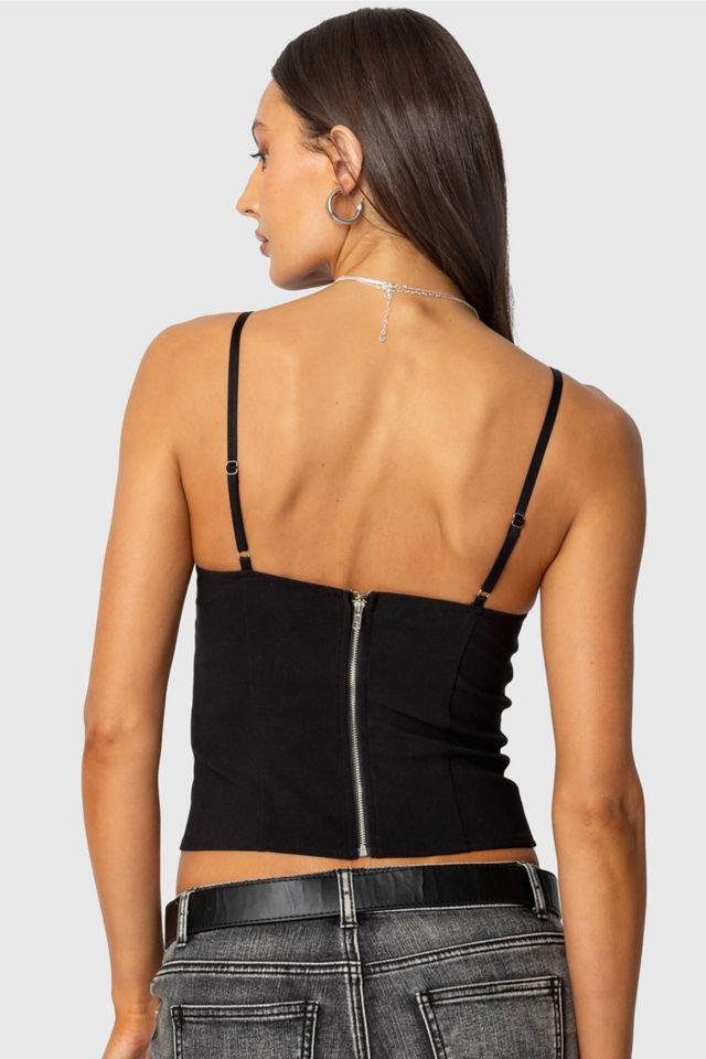 Edikted Liana Cut Out Tank Top #4