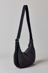 BAGGU Medium Denim Crescent Bag